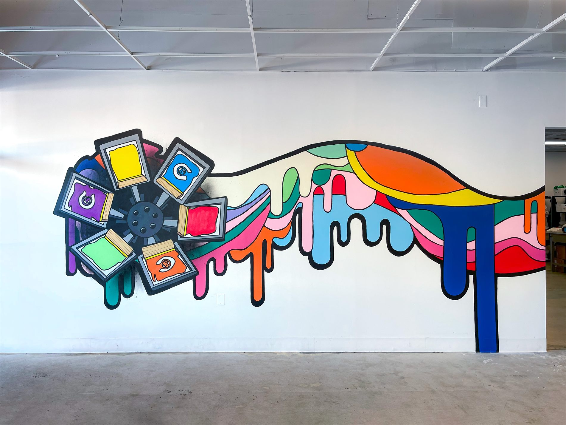 Bolder Outfitters mural